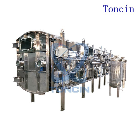 Toncin فیلتر تسمه جاروبرقی لاستیکی افقی کاملاً بسته QPBF آبگیری و شستشوی کیک با توان بالا