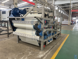 فیلتر پرس تسمه سری حرفه ای با قابلیت آبگیری دقیق