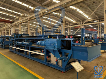 فیلتر کمربند خلاء افقی TONCIN DU – آبگیری و شستشوی کیک با توان بالا