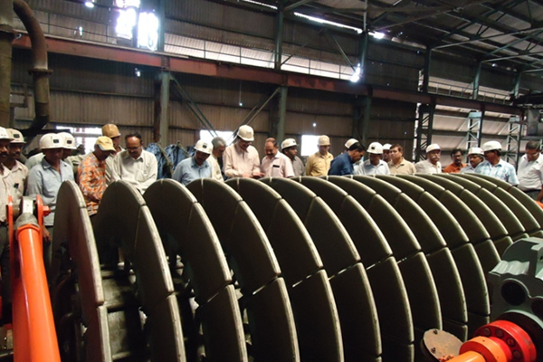 فیلتر دیسک سرامیکی هند برای غلظت سنگ آهن مگنتیت در سایت Jindal Saw Bhilwara