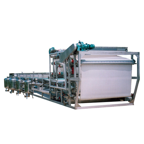 فیلتر فیلتر کمربند برای آبگیری لجن