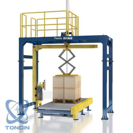 ماشین های چرخشی بسته بندی برای پالت ماشین بسته بندی دوار